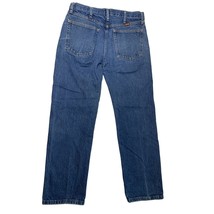 Rustler Mens Size 33x30 Vintage Jeans Blue Straight Leg Denim - £15.61 GBP