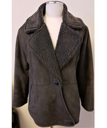 Women&#39;s Shearing Leather Jacket WILSONS Sz.M Gray - £31.37 GBP