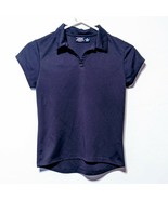 Girl&#39;s Izod Sports Performance Navy Blue Polo Short Sleeve Shirt Plus 10... - £3.90 GBP