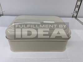 Brand New IKEA PLOGFARA Light Beige Storage Box With Lid 905.432.10 - $32.99