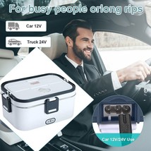 Portable 110V Electric Heating Lunch Box For Car Office Food Warmer Cont... - $49.99