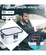 Portable 110V Electric Heating Lunch Box For Car Office Food Warmer Cont... - £39.27 GBP