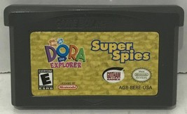 Nintendo Game Boy Advance Dora the Explorer Super Spies Cleaned Tested&amp;Authentic - £7.55 GBP