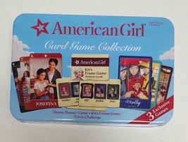 American Girl Card Game Collection with Tin 3 Exclusive Games Complete - £7.85 GBP