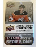 NEW Upper Deck NHL 2021-22 Series 1 One Hockey Trading Card Tin YOUNG GU... - £17.09 GBP