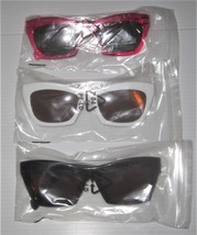 3 Pair of Blue Gem Women&#39;s Sunglasses - Purple - Red - White Rimmed - Brand New - £7.14 GBP