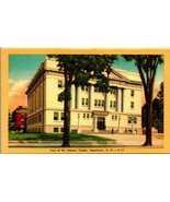 Masonic Temple Manchester New Hampshire NH UNP Linen Postcard  - £3.07 GBP