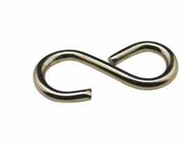 Metal Silvery 1.4&quot; Curtain &amp; Handbag S Hooks Pack of 20 - $330.62 MXN