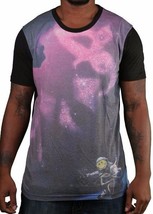 Bench Mens Black Pink Galaxy Stars Space Sexy Pinup Girl Happy Astronaut... - £17.11 GBP