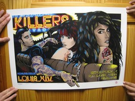 Killers Concert Poster The Melbourne Signed Numbered - $224.99