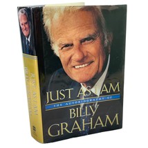 Just As I Am Billy Graham Autobiography 1st Edition Hardcover 1997 - £12.03 GBP