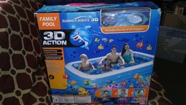 PolyGroup Summer Waves Family Pool 3D Action Brand new in box - £100.90 GBP