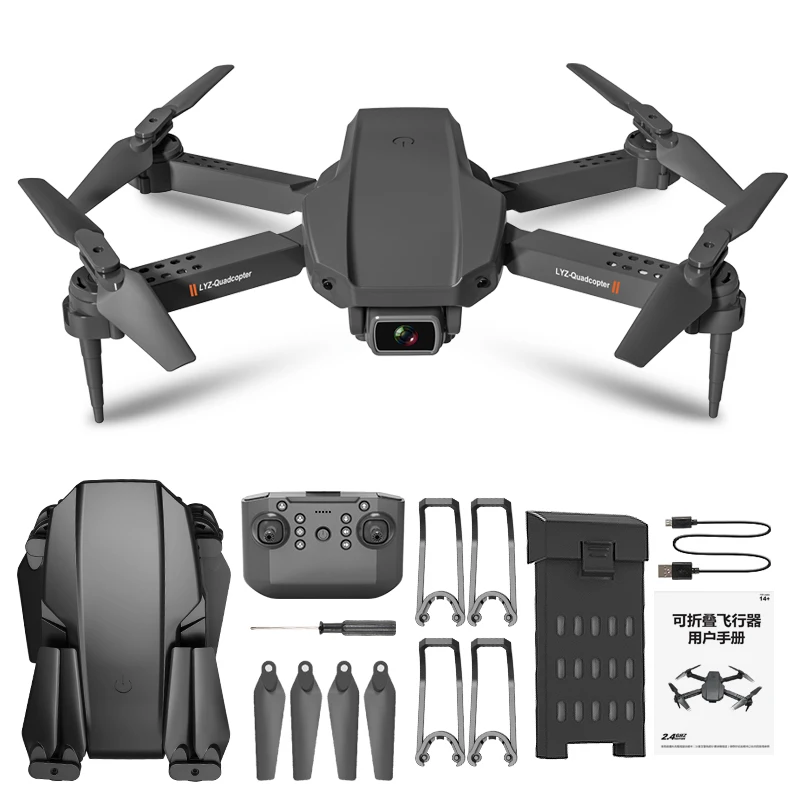 L703 Mini Drone 4K HD Aerial Photography Dual Camera 2.4GHz WiFi Quadcopter - £34.38 GBP+