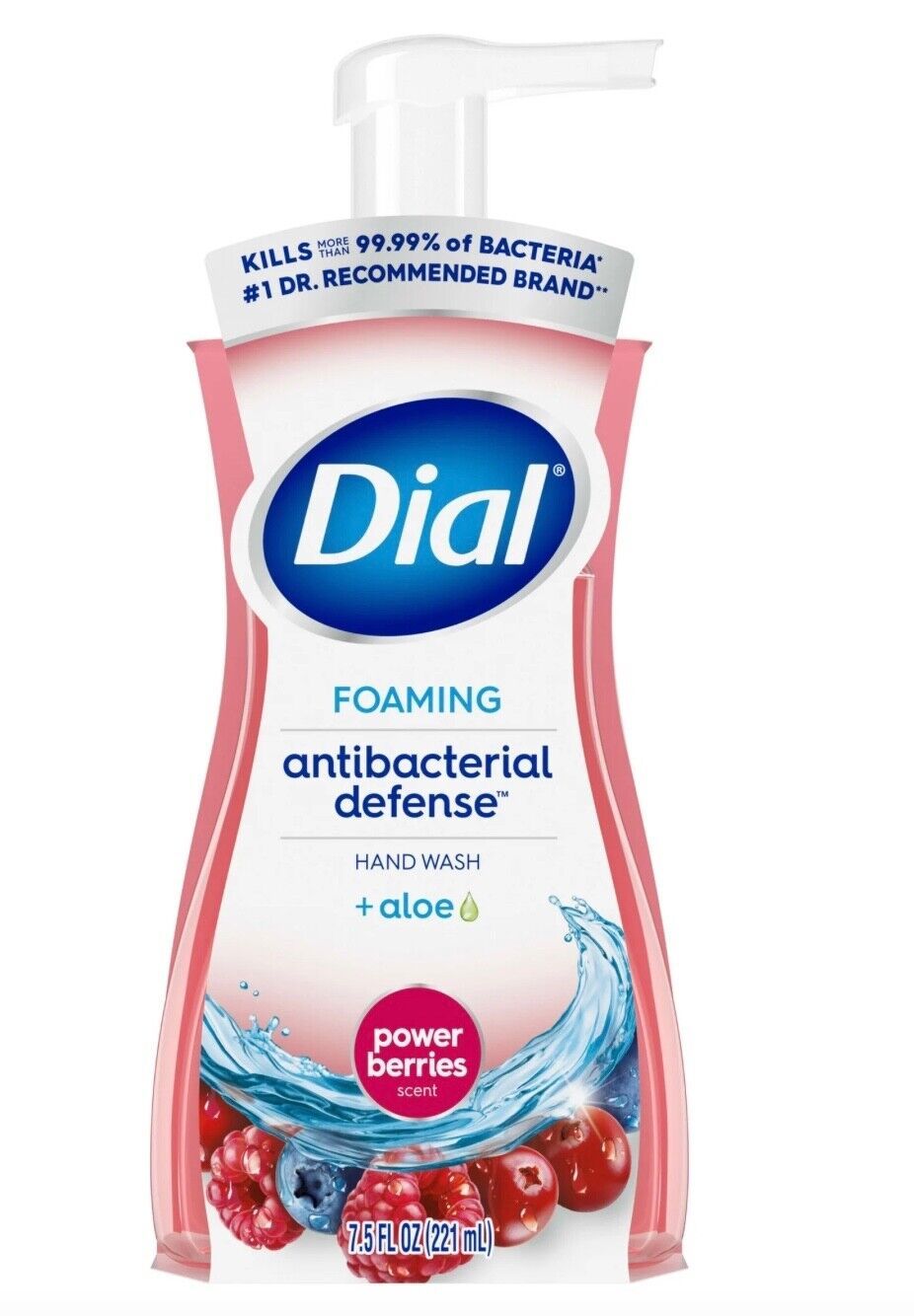 Dial Foaming Antibacterial Defense Hand Wash, 7.5 Fl. Oz. Pump, Power Be... - $6.95