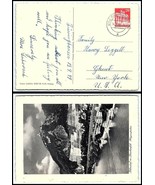 1949 GERMANY Postcard - Dieringhaus to Ghent, New York USA N8 - £2.32 GBP