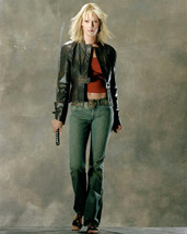Kill Bill: Vol. 1 Uma Thurman In Leather Jacket With Sword At Side 16x20 Canvas - $69.99