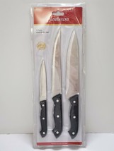 Sunbeam - 3 Piece Chef Knife Set - 3 Knives - Riveted Handles - Stainles... - $8.98