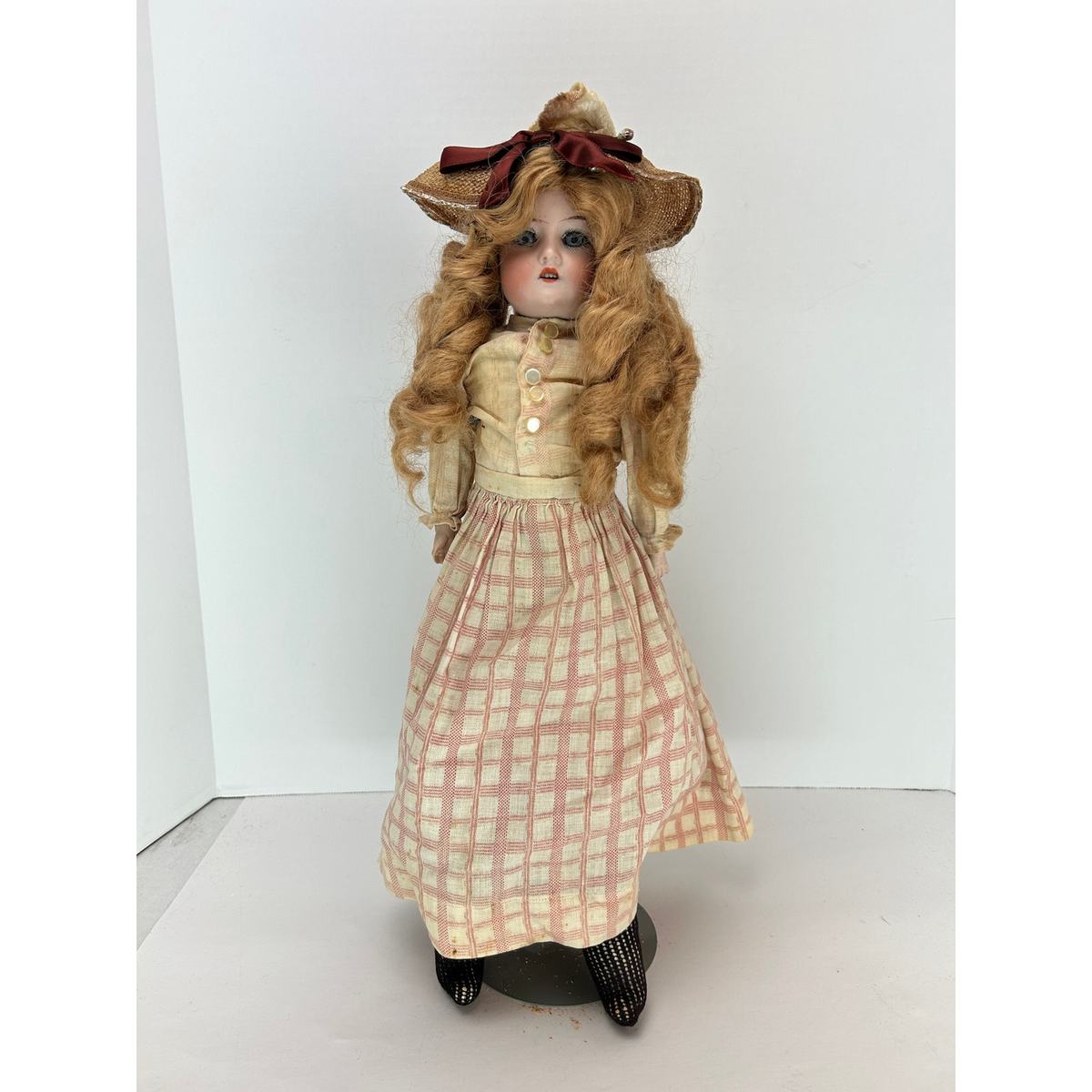 Antique Armand Marseille 370 19 inch Bisque Doll with Original Clothes 1... - $225.00