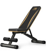 FitGoods Adjustable Weight Bench - Heavy-Duty Foldable Workout Bench for... - $276.94 CAD