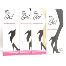 NEW ON THE GO Ultra Sheer Pantyhose Hosiery Choose Color &amp; Size - $144.96 MXN