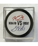 Connor McDavid &amp; Sidney Crosby &quot;VS Series&quot; Fan Club incased Souvenir Hoc... - $24.99