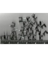 25 COAXIAL Wood CABLE STAPLES Black w Nail 1/4&quot; Cat 5 6 Data RG-6 GARDNE... - $289.09 MXN