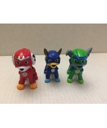 Paw Patrol The Mighty Movie Pup Squad Marshall, Chase &amp; Rocky 1.5&#39;&#39; Figures - €11,63 EUR