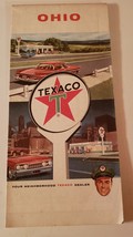 1964 Ohio road map Texaco - £9.67 GBP