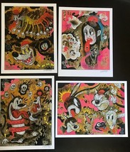 8.5x11 Set #5 MYTH Signed prints By Frank Forte Pop Surrealism Cartoon Dark Art - £29.96 GBP