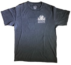 Men&#39;s Tee Stone Brewing Black Gargoyle Size Medium Short Sleeve T-Shirt ... - $7.69