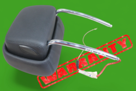 07-13 bmw x5 e70 front right passenger headrest head rest adjustable bla... - $96.87