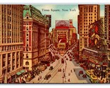 Times Square  New York CIty NY NYC UNP Unused Chrome Postcard I21 - $4.90