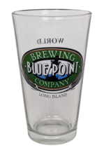 Blue Point Brewing Company 16 Oz Beer Glass Long Island, N.Y. - £14.07 GBP