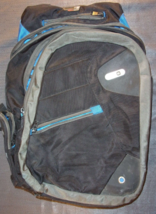 Ful Travel 16X23 Large Black Blue Book Travel Daypack Backpack Laptop Bag - £22.68 GBP