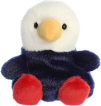 Aurora Palm Pals Limited Edition Patriot Eagle 5 inch Plush Toy NWT - $8.81