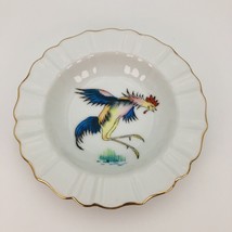 Vintage Rooster Ashtray Bowl 5&quot; Hand Painted made in Japan - £9.59 GBP