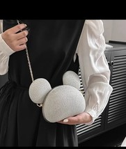 Mickey Mouse Ears Sequined Crossbody Bag  New - $29.00
