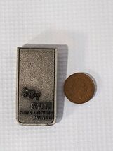 Sunoco Sun Oil Safe Driving Award Sterling Silver 925 Money Clip Holder ... - $103.93