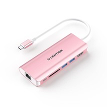 Lention Usb C Hub With 4K Hdmi, Sd Card Reader, 2 Usb 3.0, Type C Charging &amp; Eth - £54.51 GBP