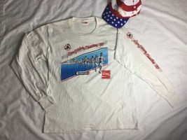 Vtg 1986 Royal Victoria Marathon T-Shirt Canada Xl Hat Goodlife Fitness - £23.30 GBP