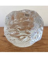 Kosta Boda Sweden Swedish Clear Crystal Snowball Tea Light Votive Candle... - £39.27 GBP