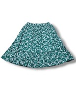Luna Moon Skirt Size Small W24&quot; in Elastic Waist Embroidered Floral Prin... - £25.70 GBP