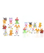 Anime Digital Monster Digiimon Cute Action Figure Model Toys 9pcs/set  - £14.14 GBP