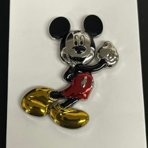 Disney Character Sculpted 3D Metallic Pins Disney Parks Mickey Mouse Pin - £14.52 GBP