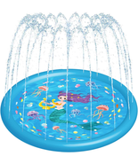 Kids Sprinklers for Outside, Splash Pad for Toddlers &amp; Baby Pool 3-In-1 ... - $1,704.12 MXN