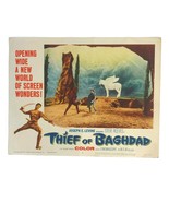 Vintage 1961 Thief of Bagdad Movie Lobby Card #2 - £13.82 GBP