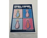 Spiel Fur Spiel 2014 German Board Game Flyer Advertisement Sheet - $13.37