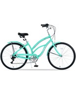 7-Speed Beach Cruiser Bike | 26&quot; Wheels | Multiple Colors - $379.34 CAD