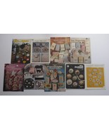 Vintage Cross Stitch Pattern books / booklets Lot of 9 Debbie&#39;s Country ... - $367.95 MXN