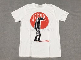 Urban Outfitters Junk Food Mens L Joker White DC Comic Batman Villain T-Shirt - £16.74 GBP
